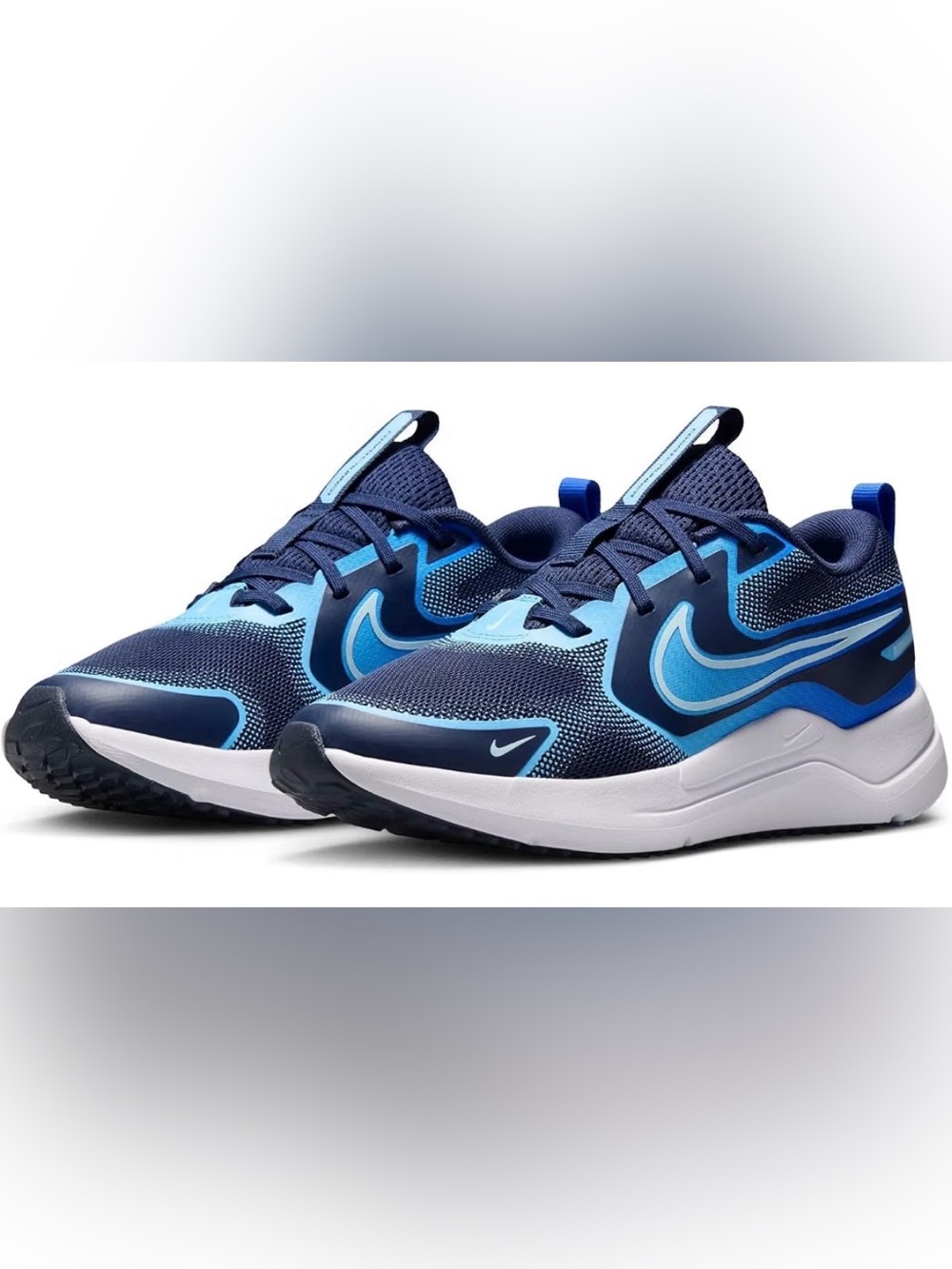 WORN ONCE! Nike Cosmic Runner Blue & Black Sneakers